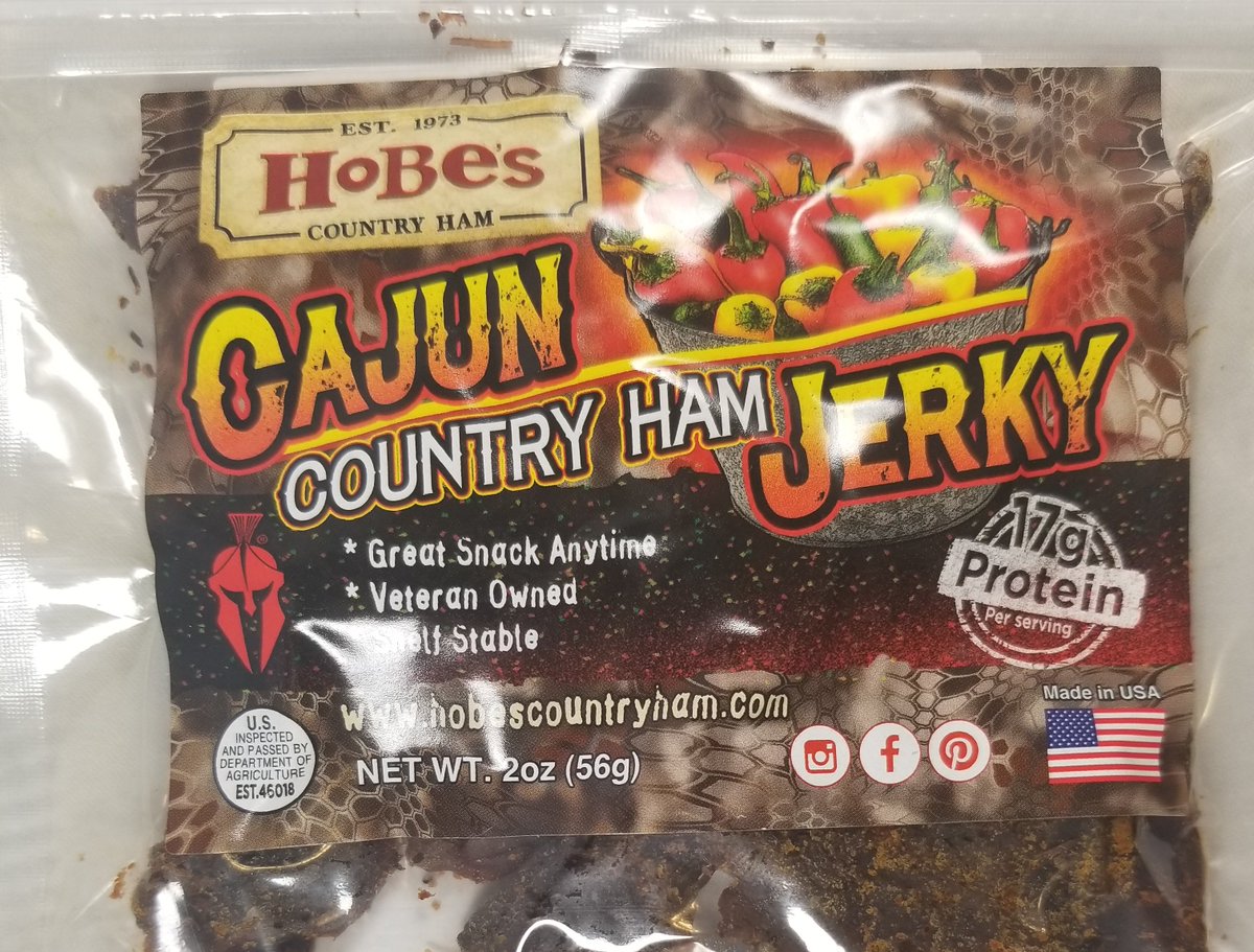 JerkyIngredient's tweet photo. Hobe's Country Ham - Cajun jerky review. https://t.co/M9EN4qKfI7 #hobescountryham #shinersstash #shinersstashjerky #hamjerky #jerky #jerkyingredients #jerkyreview #cajun #cajunjerky #cajunhamjerky @hobescountryham https://t.co/jqHgjkHxyX