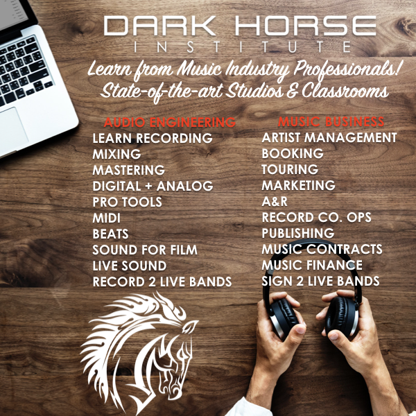 darkhorseinst's tweet photo. Last chance to enroll in our upcoming Audio Engineering or Music Business classes, both starting on September 9th!
.
.
#audioengineering #musicbusiness #audioengineeringschool #musicbusinessschool https://t.co/S5K0SfGOPV