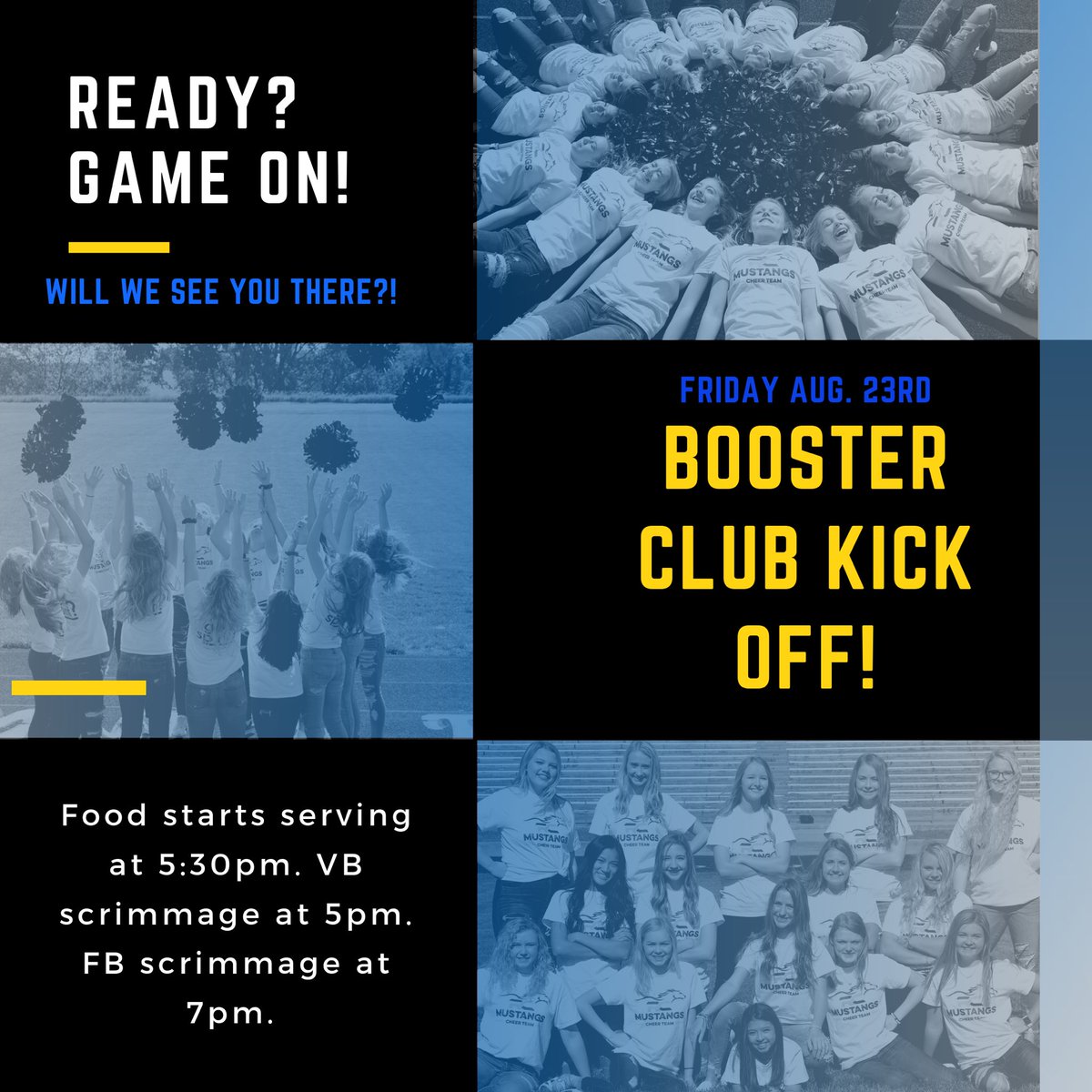 RCentralCheer's tweet photo. #BoosterClubKickOff https://t.co/P6KRHrfdzI