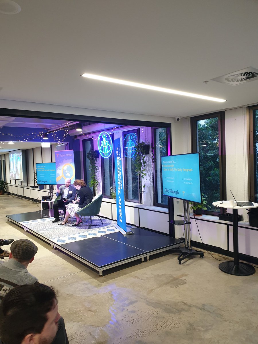 Bec_Sands's tweet photo. Listening at @rosebrennan12 & @TelumMedia talk all things pitching stories & newsroom updates @dailytelegraph in a very useful discussion for PR #telumtalksto #media #publicrelations #journalism https://t.co/kt9pGvSgqj