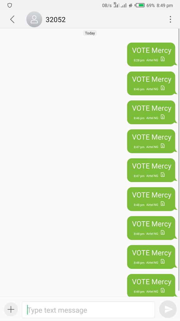 Mericalova's tweet photo. Mercy is not famous she's just a regular girl with a bright ambition
.
Please VOTE to save our girl from eviction
#Bbnaija #TeamMercy #SavingMercy https://t.co/WAOIqQ6NCm