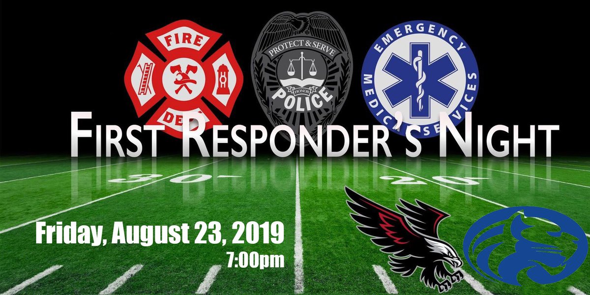 WilliamsFieldAD's tweet photo. Friday Night Lights, Black Hawk Edition, kicks of with Norco, CA, 7:00p.m.  Join us as we honor our first responders. We invite all Police, Fire, and Paramedics to be our guest, free of charge with ID, as we kick-off the 2019 season. #Dominate! https://t.co/ZTKgQqaQgN