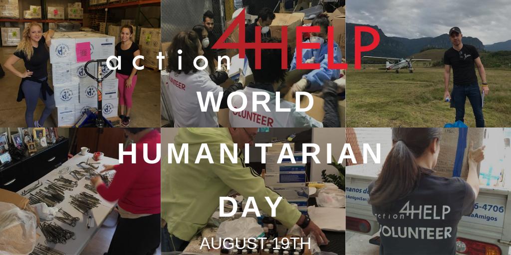 Action4Help's tweet photo. On this #WorldHumanitarianDay, we are deeply grateful for the volunteers, employees, donors and community partners who make possible our Humanitarian Action Program #Action4Help
#HumanitarianAction #Venezuela
@AccionSolidaria https://t.co/1jqLN0579B
