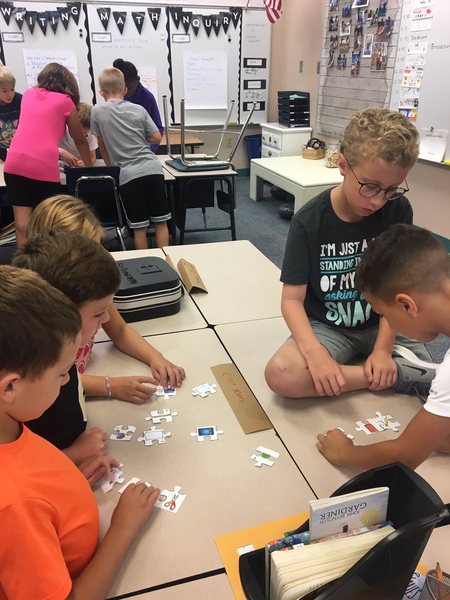 I loved the collaboration and teamwork I saw with our Breakout Back to School Blues. The kids did great for the first time. <a href="/LREhseIN/">Lantern Road Elementary School Fishers IN</a>