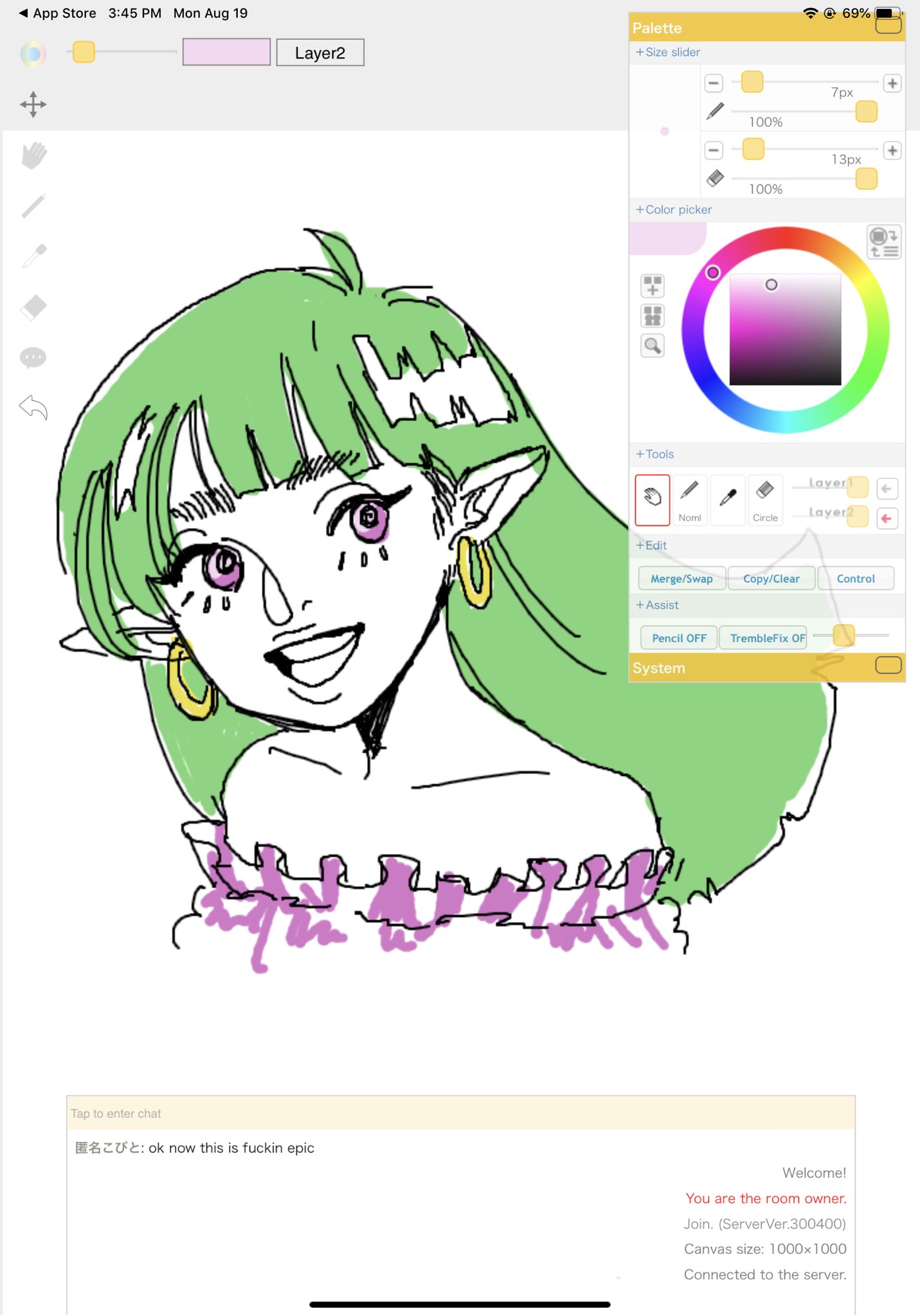 Saelah My Friend Recommended Me An Ipad Compatible App Called Magical Draw That Allows U To Create A Room And Canvas Share Like Iscribble So Far It S Very Simple And Easy Saelah My Friend Recommended Me An Ipad Compatible App Called Magical Draw That Allows U To Create A Room And Canvas Share Like Iscribble So Far It S Very Simple And Easy
