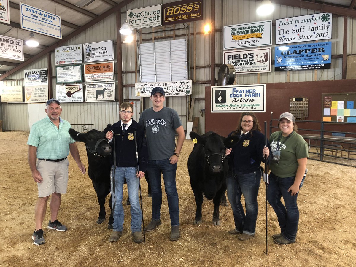 BWitmer20's tweet photo. Today has been a lot of fun with @Its_LauraBeth! Really enjoyed seeing students compete at the Crawford County Fair and learn more about what an FFA advisors role truly is! #PSUAgEd20 https://t.co/XW1wObkH0q