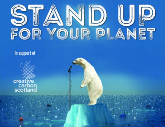 Still in amazement hours after the best line-up of #Fringe2019 for @CCScotland's Stand Up for Your Planet. And <a href="/keelingcurve/">Keeling Curve Foundation</a> was the brightest star amongst stars! What a night!!! #ClimateAction #ClimateEmergency #GreenArts