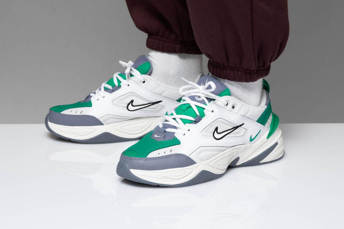 nike m2k tekno women's green