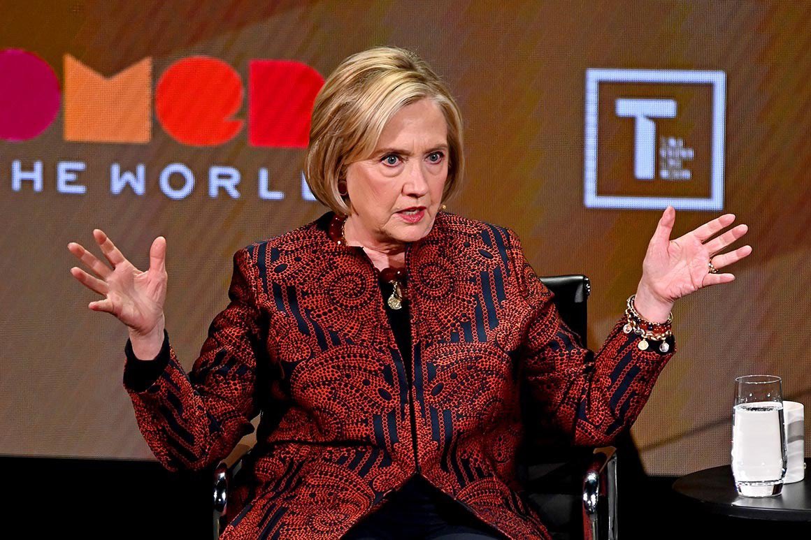 Hillary Clinton zings Trump over new voter conspiracy theory via <a href="/POLITICO/">POLITICO</a> for iOS