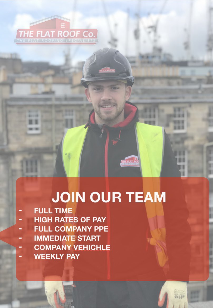 flatroofco's tweet image. #WeAreHiring