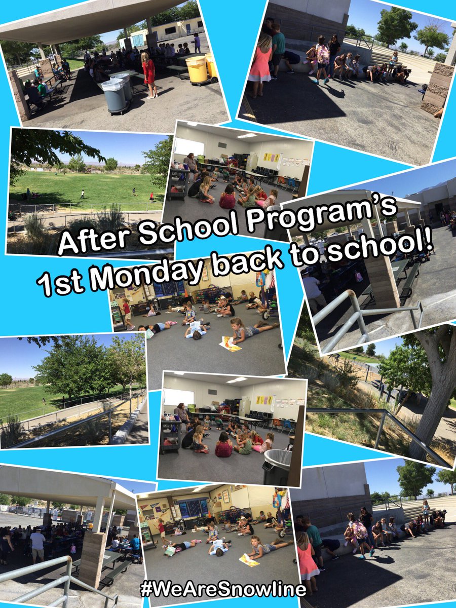 PinonHillsASES's tweet photo. Happy 1st Monday back at After School Program! We missed you all! #WeAreSnowline https://t.co/oZzKmV1tEU