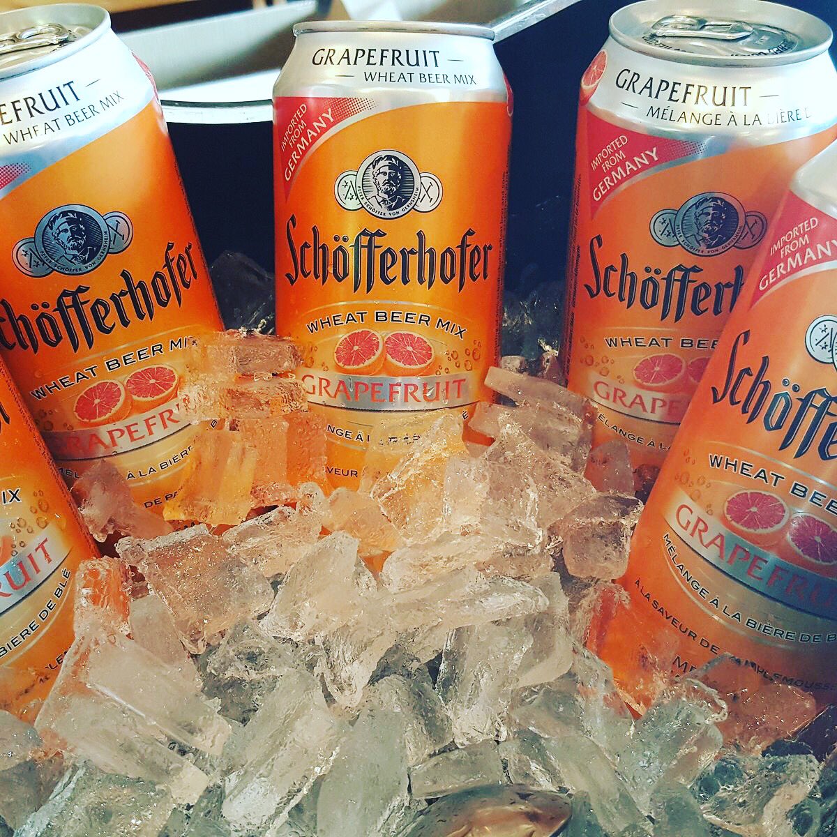 Perfect #cryotherapy for a hot day like today! #schofferhofergrapefruit #grapefruit