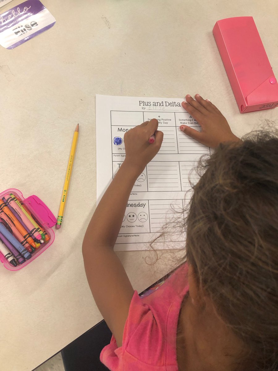 NGE_AplusSchool's tweet photo. First grade is the grade level of the week! Check out these first graders reflecting about their day!

@ABSSWeb 
#1stGradeRocks #GradeLevelOftheWeek #PBIS https://t.co/nUOqGPkm4N