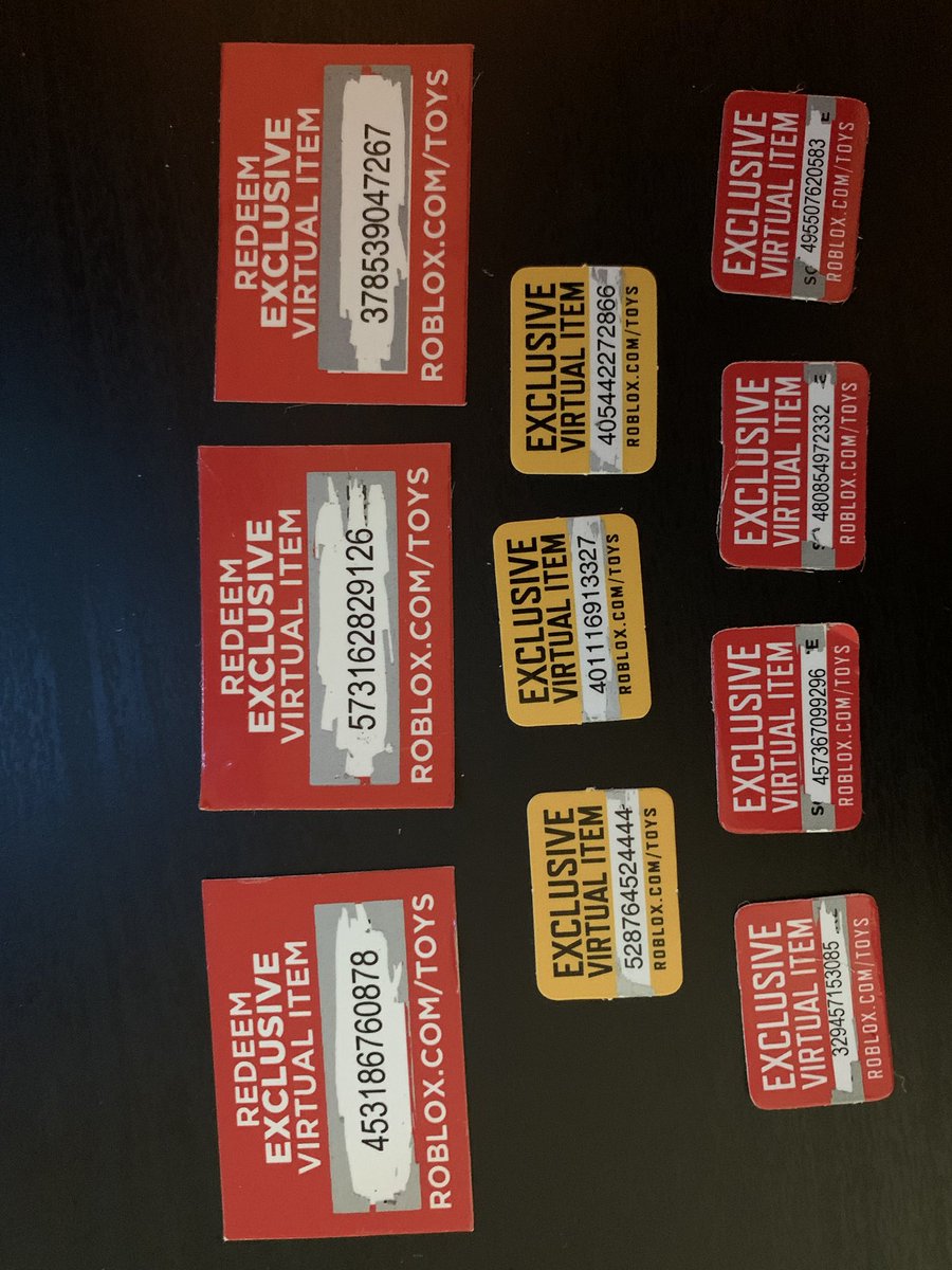 Jared Kooiman On Twitter Had Some Random Toy Codes Laying Around Still Get Those Items Roblox Robloxdev - roblox toy codes list not used