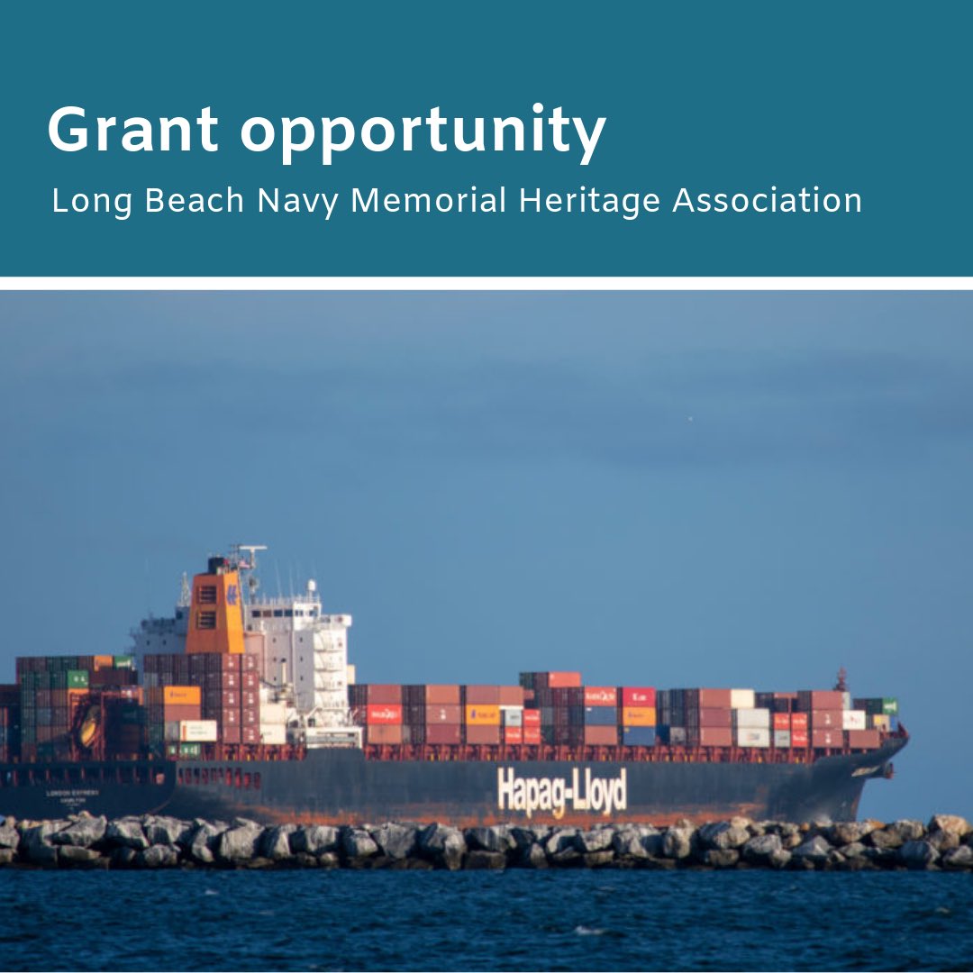 New grant opportunity! $5,000 to $50,000 for qualified historic preservation projects in Long Beach. Learn more at longbeachcf.org/long-beach-nav… #navy #navygrant #navymemorial  #grants