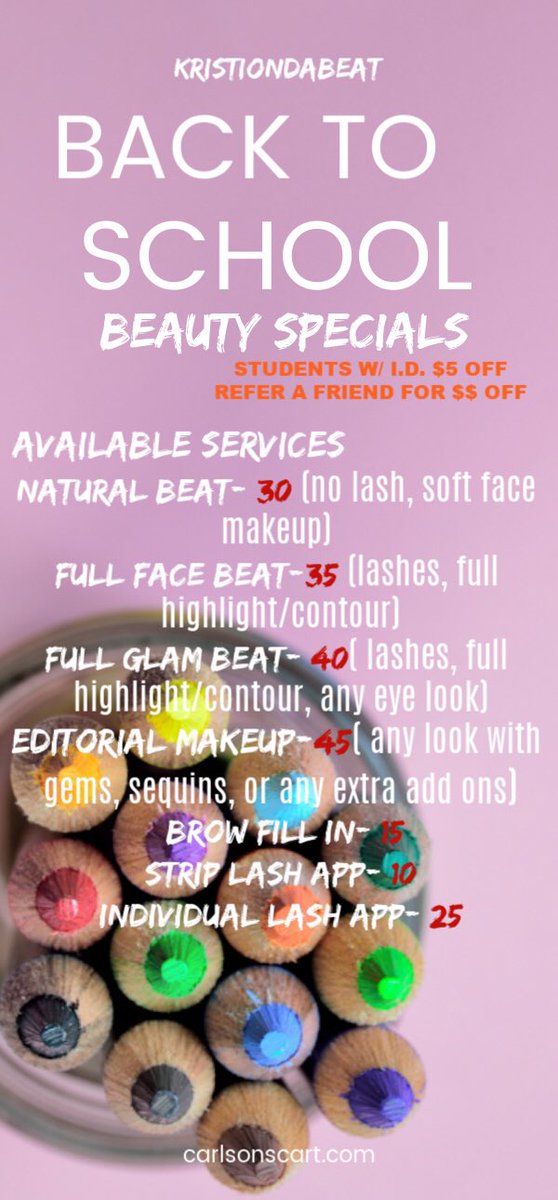 _itskristinnnn's tweet photo. HEY LOVES THESE ARE MY FINAL RATES FOR THE FALL SEMESTER! BOOK W/ ME LADIES! ๐๐ฆ
I AM LOCATED IN RICHMOND, VA
**travel friendly***
#VCU #VCU20 #VCU21 #VCU22 #VCU23 #VCUMUA #RVA #RVAMUA #VUU #VUUMUA #VCUTRAIN
RTRT TO HELP BUILD MY CLIENTELE๐ https://t.co/0o0YSGV4Qn