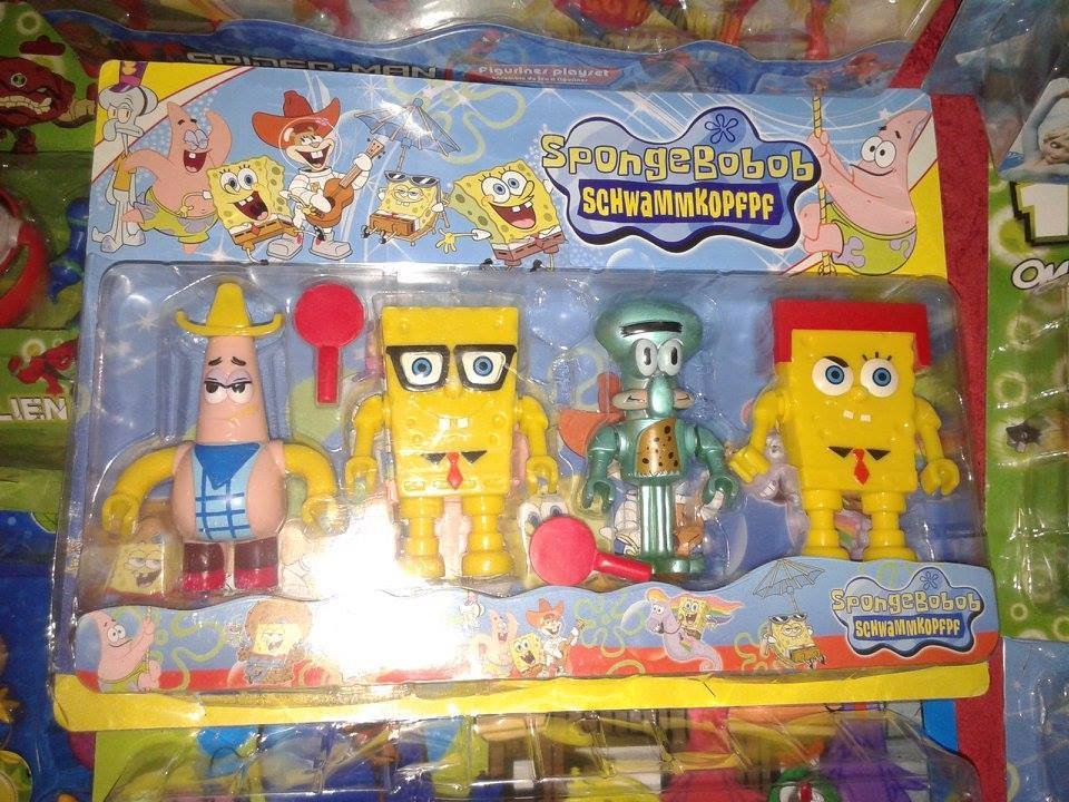 bootleg spongebob toys