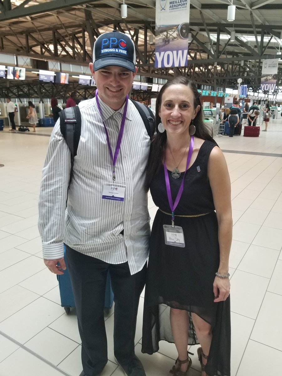NateWeber13's tweet photo. With the incredible @KellyRDay19! Amazing talent as she performed orginal #PPC Anthem #NorthernSovereign at the #PPCConference! At the airport yesterday on our ways home. Wishing you all the best for your campaign!
#BernierNation #PPC2019 https://t.co/j9ZFpPCjD4