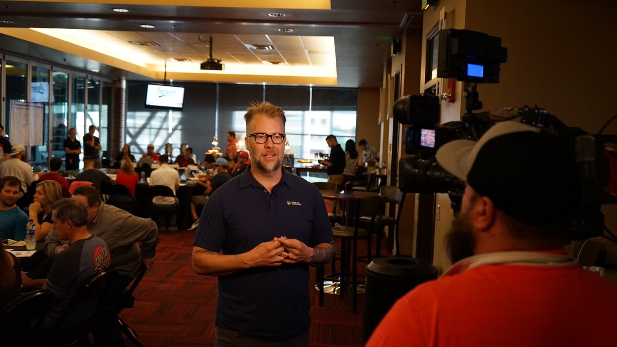 GCJPR's tweet photo. So much fun this weekend at the @koutpoverty @BigLeagueImpact AZ Fantasy Draft with @Dbacks  players' @NickAhmed13, @DreamWeava7, @ArchieBradley7, @SouzaJr and fans! All funds raised going toward various charities. @food4thehungry @phxmission @CTL_angels #GCJPR #ClientLove https://t.co/9brIYnirpi