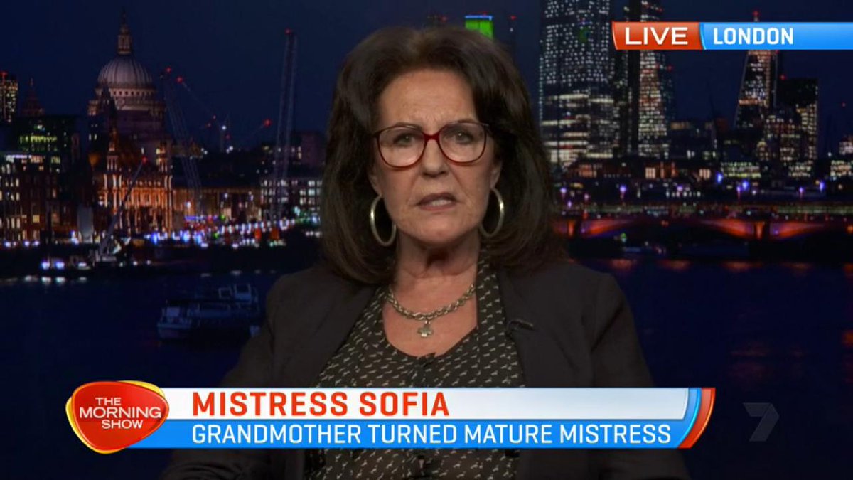 Meet Mistress Sofia The Grandmother Who Became A Mature Dominatrix