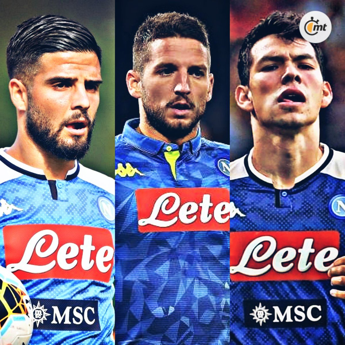 ¡Ofensiva de miedo! 💥

Así será la delantera del Napoli para la Temporada 2019-20

🇮🇹 Lorenzo Insigne
🇧🇪 Dries Mertens
🇲🇽 Hirving Lozano

¿Se unirá Mauro Icardi? 🔥😯