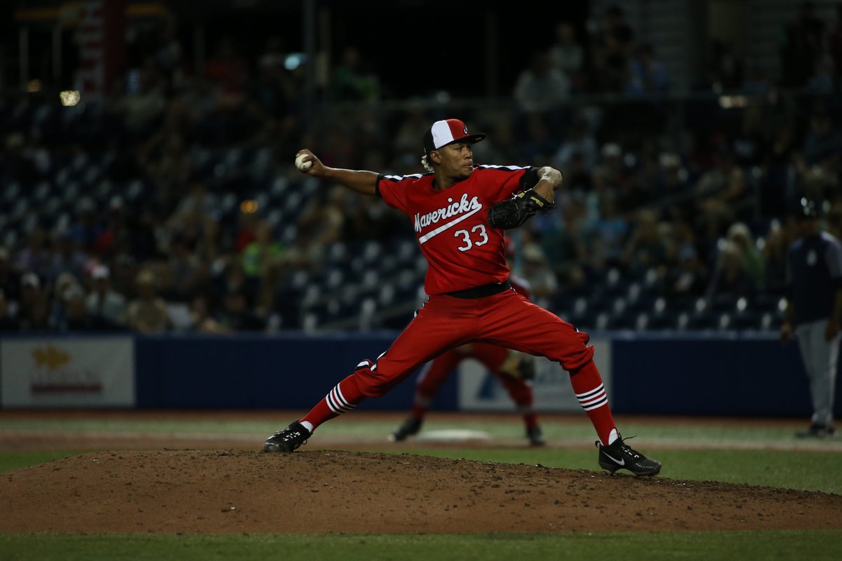 HillsboroHops's tweet photo. If you hadn’t heard, 2017 All-Star shortstop Yan Sanchez is back with us... as a PITCHER! Welcome back Yan!
#MavericksMonday https://t.co/NzUSztQuBv