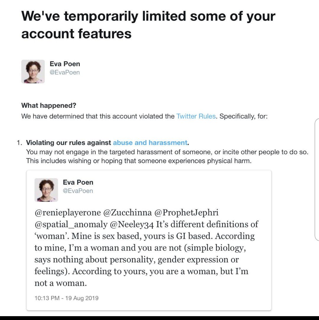 149. Twitter suspended this woman for defining "woman." On Twitter, the only category of people who are not allowed to define woman are ... women.
