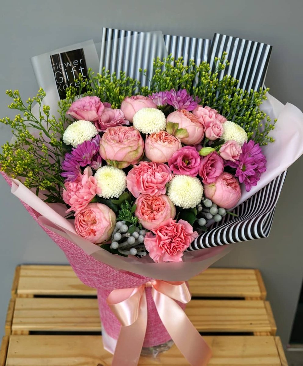 Workshop(s)】Online/physical Korean flower gift teacher Bouquet