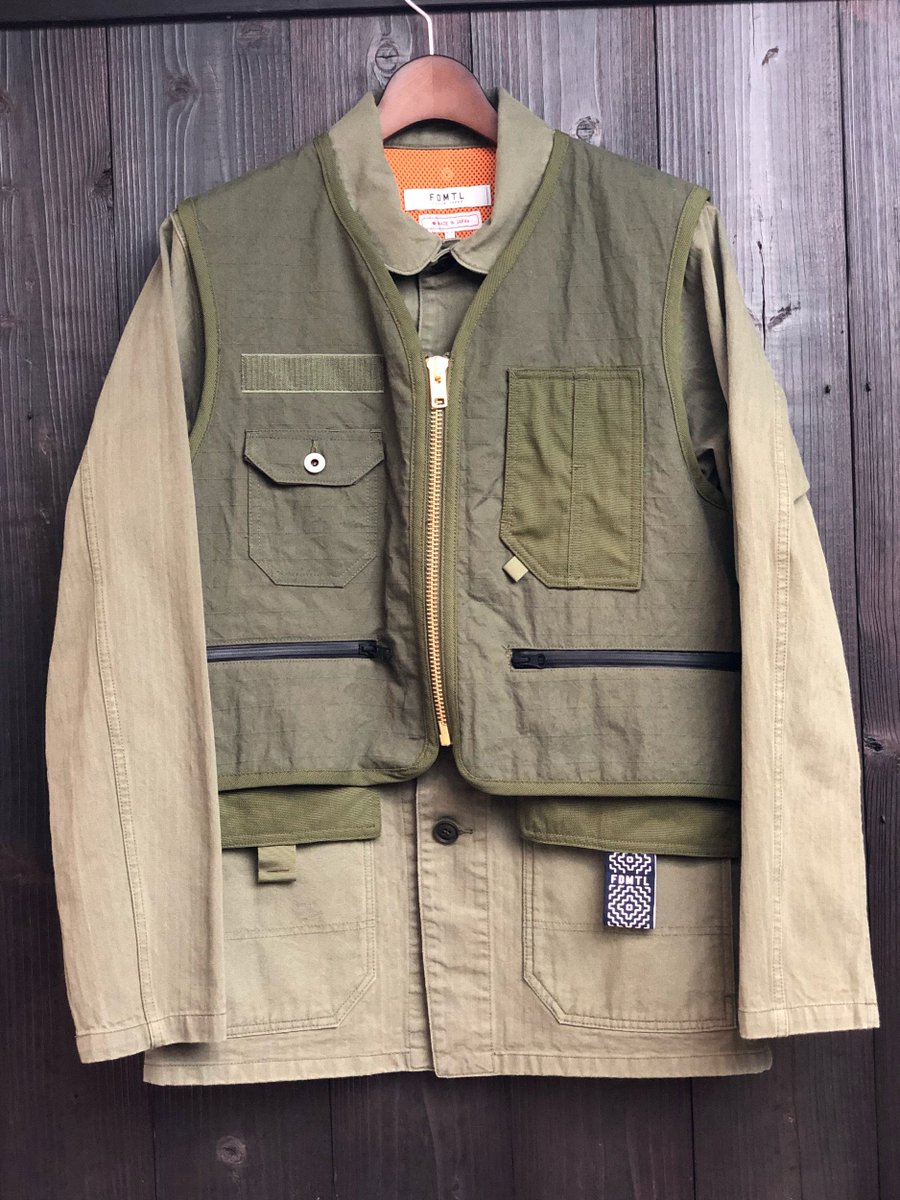 FDMTL ファンダメンタル 3WAYベストカバーオール