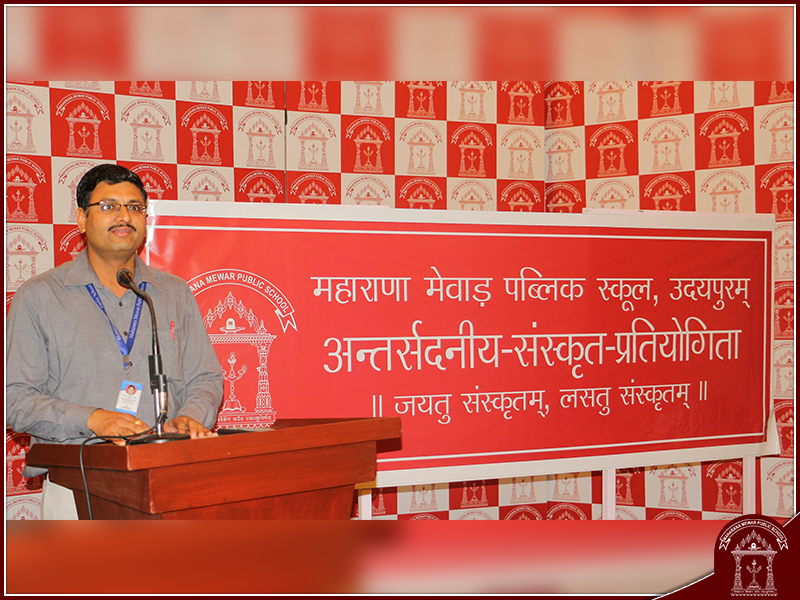 MMPSUdaipur's tweet photo. Sanskrit Week was celebrated at MMPS to honour the importance of Sanskrit - the essence of our culture. Various activities took place to promote the Vedic language and the importance of inculcating values in our lives. #SanskritWeek #VedicLanguage #MMPS #Udaipur #Rajasthan https://t.co/QQxcdxysUJ