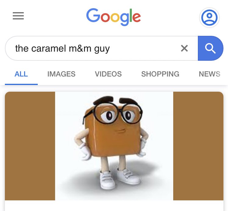 Caramel Piece Guy, M&M'S Wiki