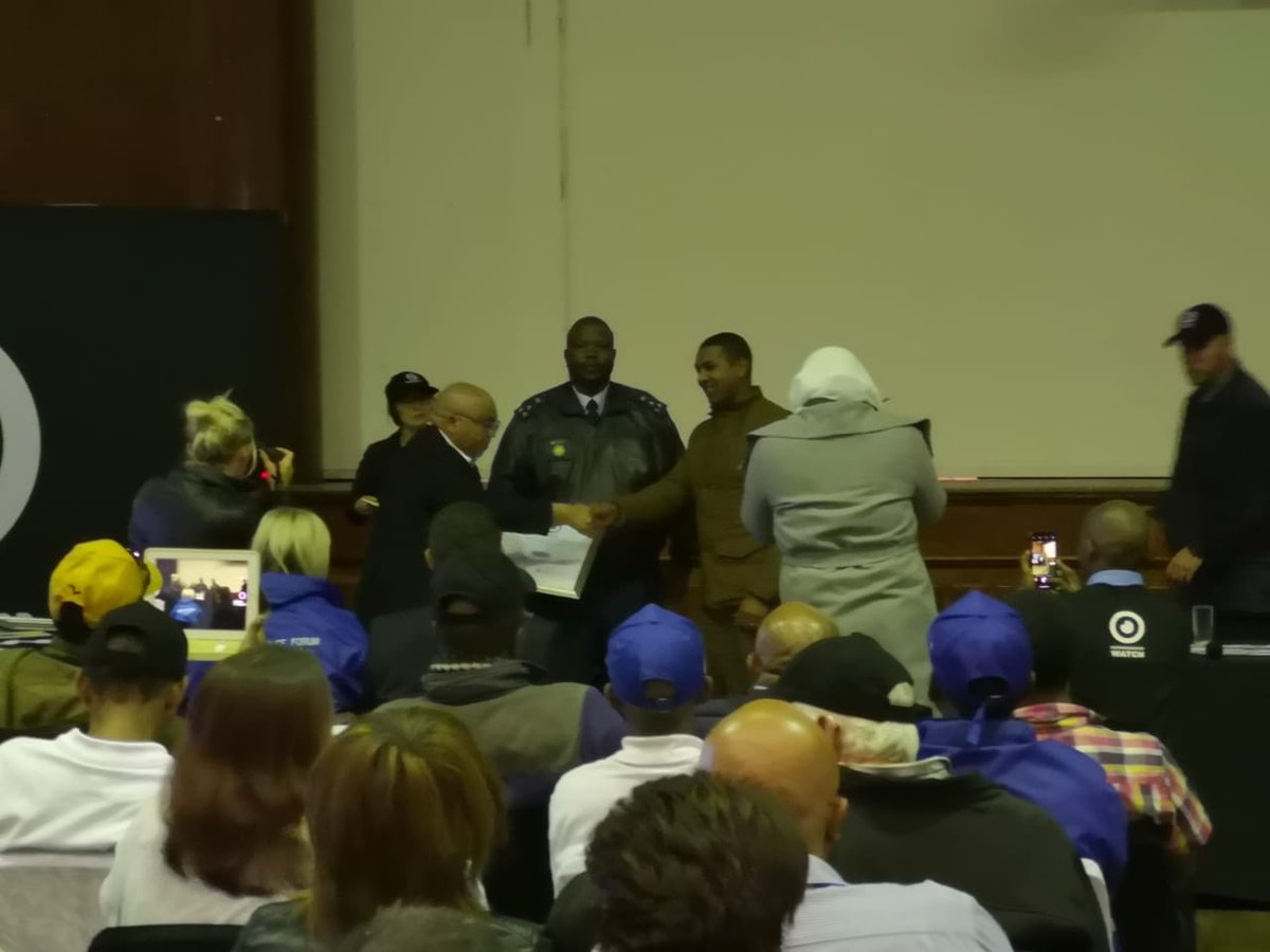 GroeneweideG's tweet photo. Proud moment for our Neighbourhood watch receiving DOCS accreditation last night.  
@WesternCapeGov  @george_mun  @GeorgeHerald @SABCNewsOnline https://t.co/MfYAwHUZ5t