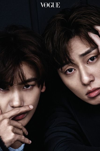 kdramarchive's tweet photo. bringing back this iconic photoshoot hyungsik and seojoon had for vogue https://t.co/psINIh9CFQ
