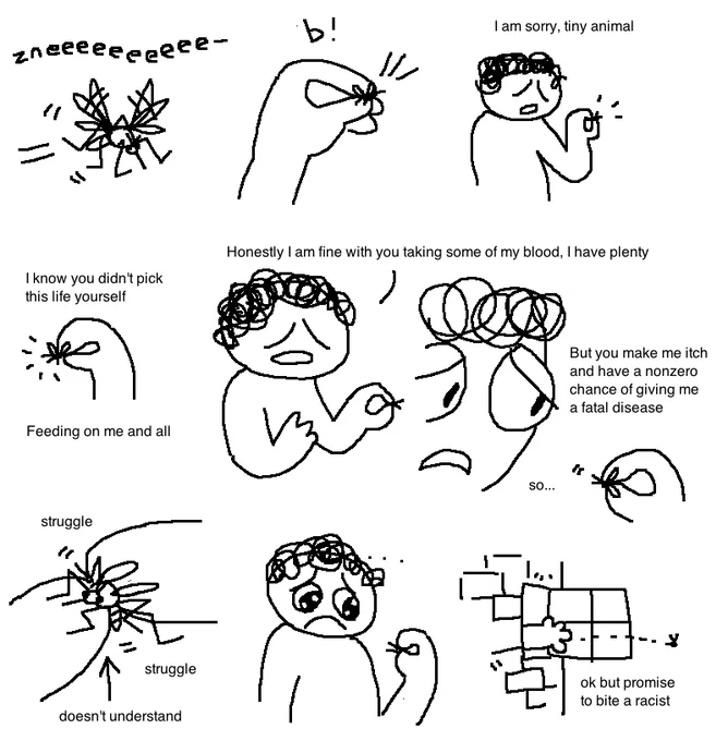I'm one of the bad Floridians, I fear.
#comic
#entomology
#mossworm 