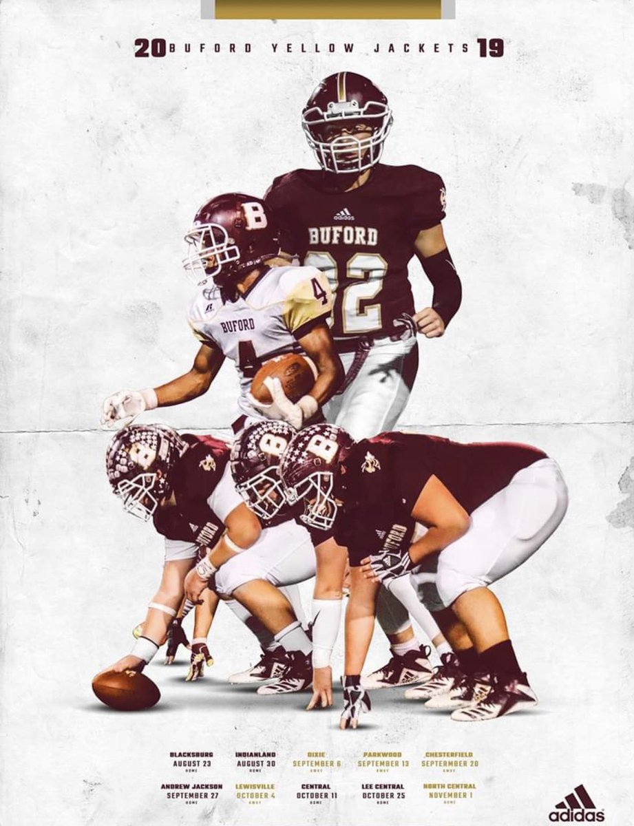 The Yellow Jackets start the 2019 season Friday against Blacksburg at home‼️ #allgasnobrakes