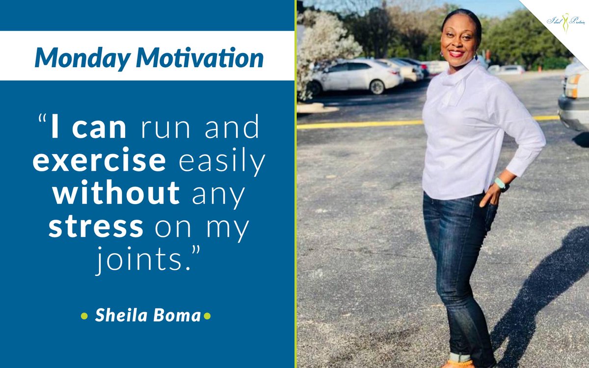 SimpleSoluIP's tweet image. Sheila Boma was feeling uncomfortable in her clothes and concerned about her health. The Ideal Protein Protocol allowed her to regain her comfort and feel healthier. Read Sheila's full story here: bit.ly/SheilaBoma #MondayMotivation #AmazingTransformation
