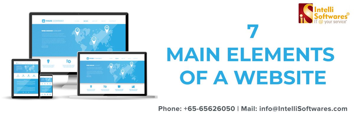IntelliSoftDev's tweet image. Here are the seven elements of a website design that will help your company look good, increase traffic, and convert visitors into leads. intellisoftwares.com/Blogs/7-Main-E…