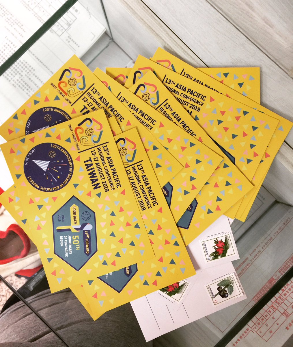 thammycsh's tweet image. Be ready to receive yours! #WAGGGS13APRC @WAGGGS_APR @wagggs_world #postconference