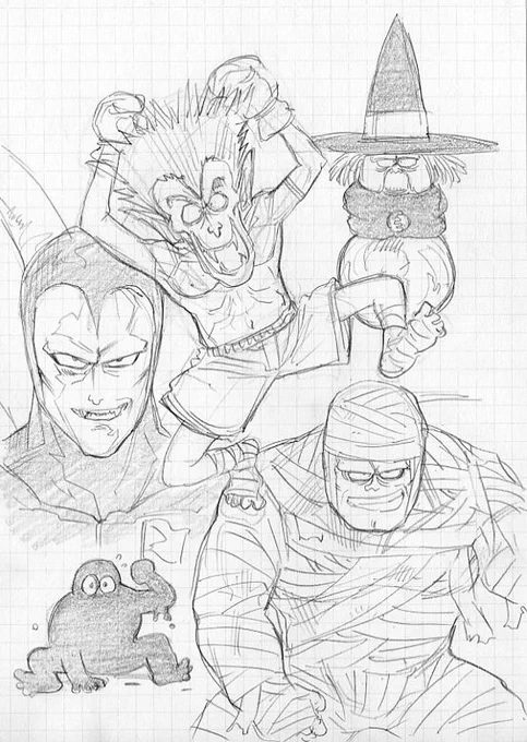 今日から下絵集中。
楽しく進めよう〜〜〜。
本日も過去絵で失礼します。 