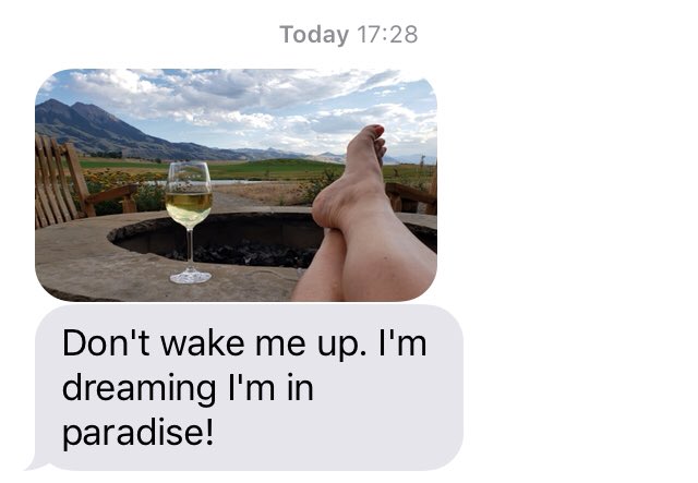 lizzsea's tweet photo. When my mom’s on vacation she acts like I’m her social media https://t.co/zRFh5Z52Tk