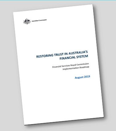 stephenhuppert's tweet photo. Here's the Australian Government’s Financial Services Royal Commission Implementation Roadmap. It sets a timeline for implementing all recommendations https://t.co/OfvWBFxLZA #AusPol #Superannuation #NotSuperYet https://t.co/MOjSVkBktU