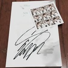 Solo signedI won't say too much because I don't know enough about solo signed albums- Generally from giveaways- HYYH ones are not very rare so they are cheap (around $100). Others are much rarer and are more expensive than group signed albums