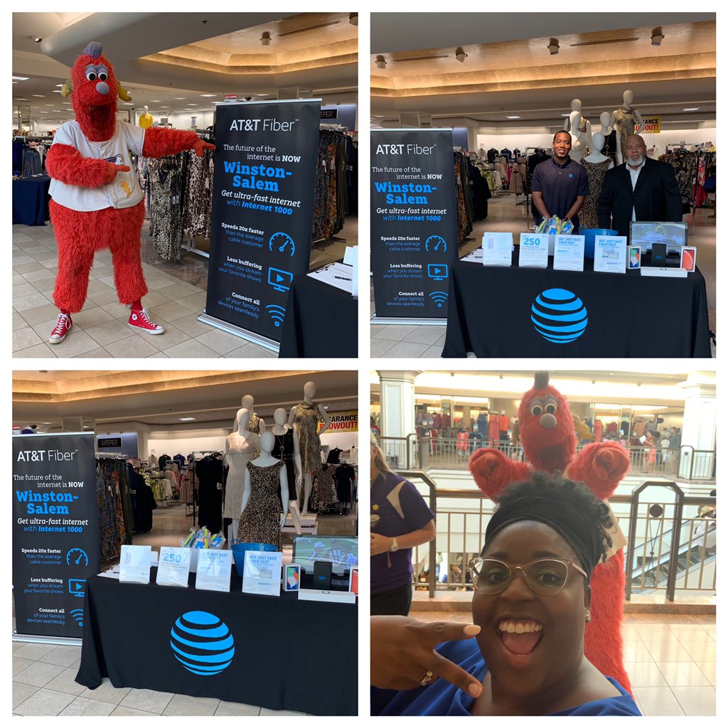 MrsBogier's tweet photo. Amazing event on yesterday out supporting WSFCS in their annual Appreciation event held @HanesMall Thank you for the special invite @wschamber #PartnershipsThatLast #WSChamber #LifeAtAtt #TeamEB #CharLit3 #WSFCSteacherappreciationDay #SundayFunday #MidAtlanticMarvels https://t.co/RjaaHOqXag