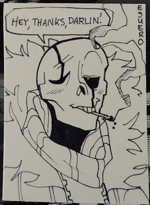 More thank you cards for sticker and bone charm orders!
#undertale #underfell 