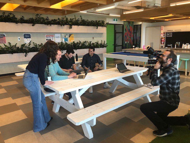 MimecastAPAC's tweet photo. Thank you Jonathan Meadows and the team @Connective_AU for sharing your insights. It's always great to hear stories from industry leaders. Watch this space for the final video! #cybersecurity https://t.co/RxlzBELiVa