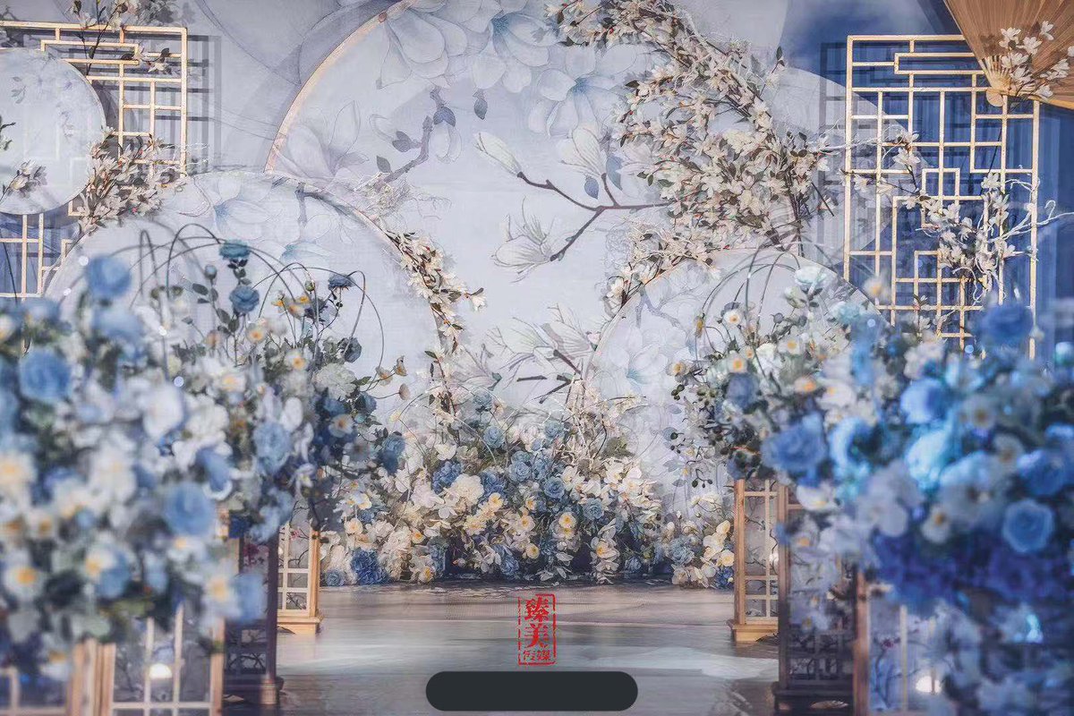 this is my friends wedding setup I’m in awe it’s so beautiful I didn’t think this stuff could be real