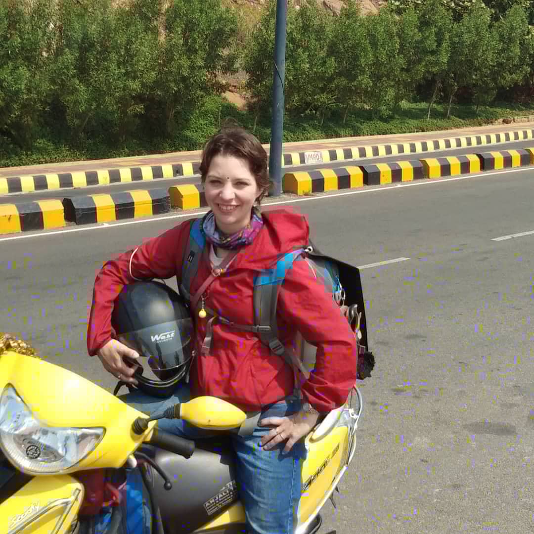 trvlcatz's tweet photo. I drove from southwest #India, Calicut in Kerala, to northeast India, Kolkata of West Bengal, and then north across #Nepal to #Kathmandu on this #scooter. https://t.co/KzfDMDhOCV