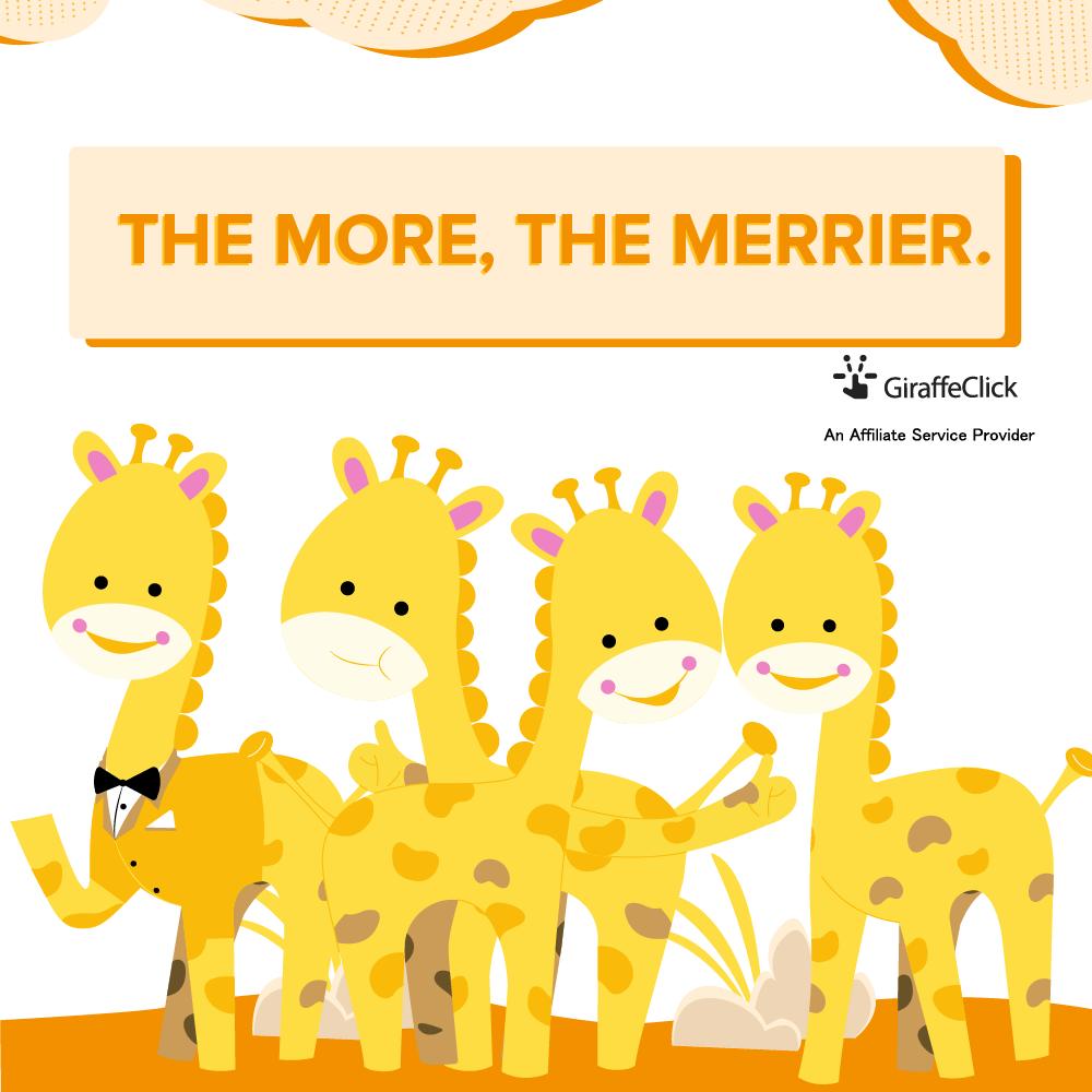 Giraffe_Click's tweet photo. Friends make great co-workers. Invite them over!
Go here for the details: https://t.co/Sv2EH7wx57
#Affiliate #AffiliateMarketing #AffiliateProgram #GiraffeClick #Subaffiliate #Referral #Campaign https://t.co/5j0o6yVfvJ