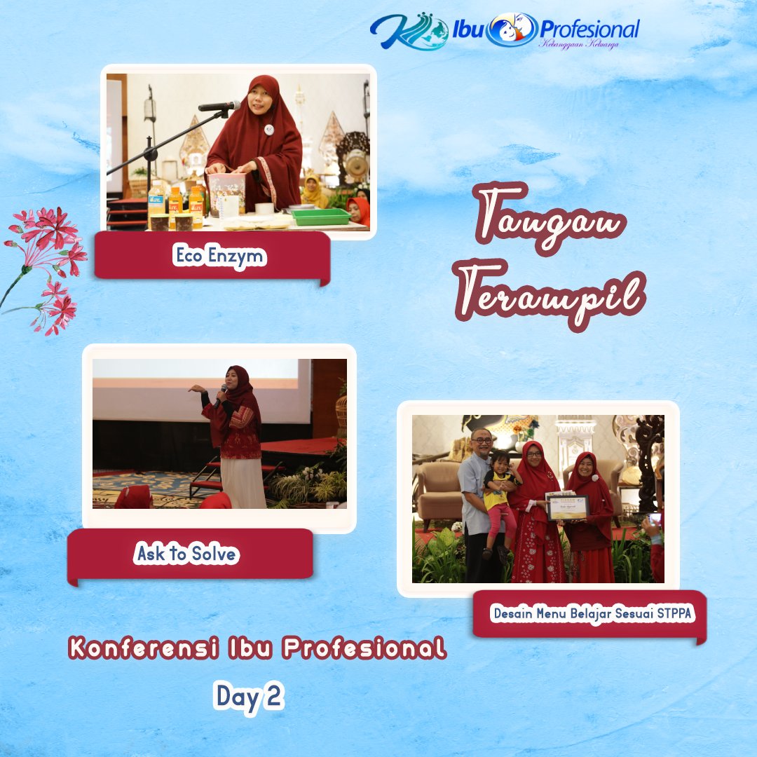 KonferensiIP's tweet photo. Tangan Trampil: keterampilan yang dapat meningkatkan kapasitas diri, keluarga, dan lingkungan
#KIP2019 
@ibuprofesional
#ibuberkonferensi 
#ibuagenperubahan https://t.co/zw77itcSal