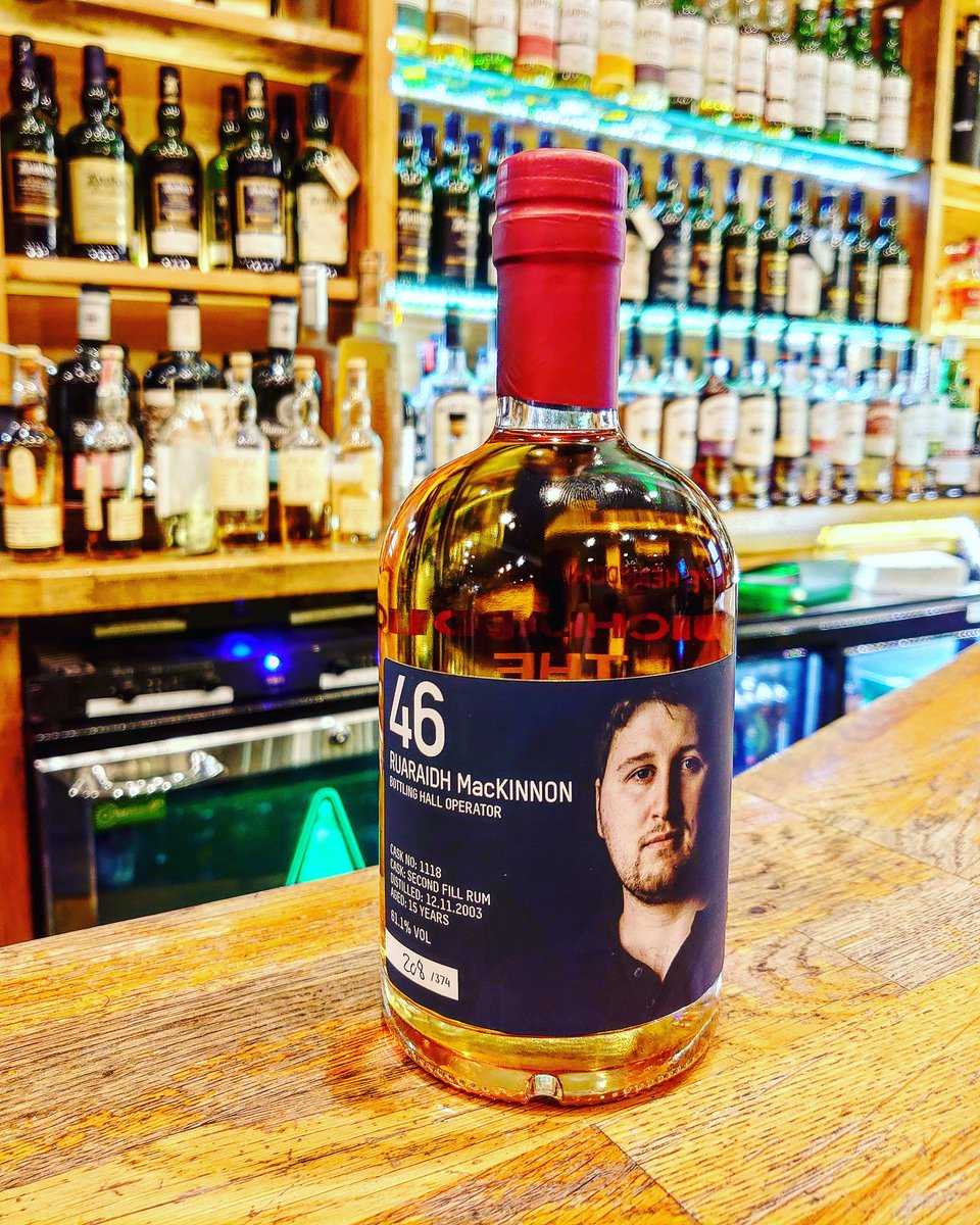 BowmoreHotel's tweet photo. Now available in lucci's whisky 🥃 bar is the new Bruichladdich valinch 46: Ruaraidh MacKinnon aged 15 years in a 2nd fill rum cask 1 of 374 and it's 61.1%!!
#lucciswhiskybar #bowmorehotel #valinch #bruichladdich #rumcask https://t.co/qHmATjMKbK